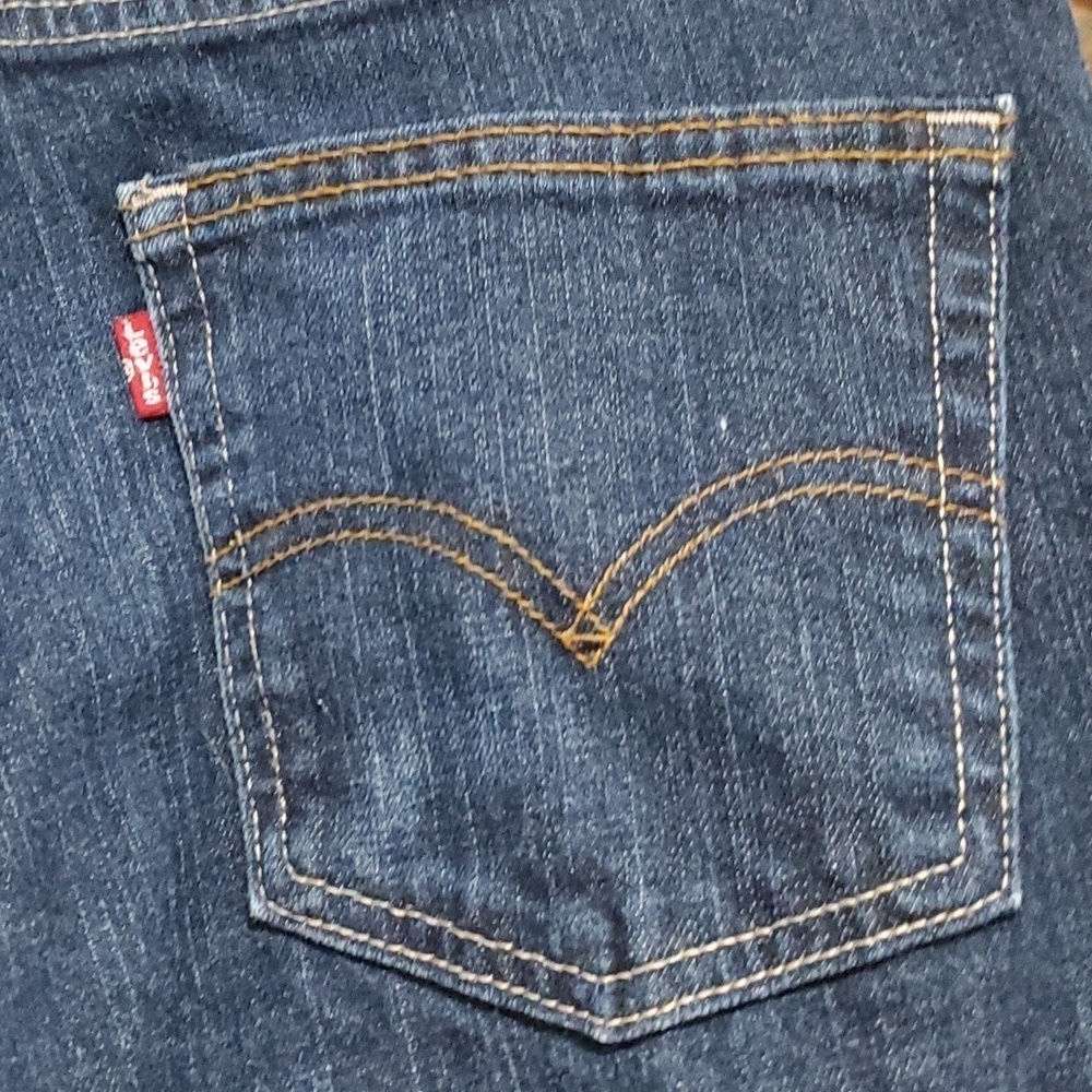 MENS LEVIS 511 BLUE DENIM JEANS W 33 L 32 - Picture 5 of 8